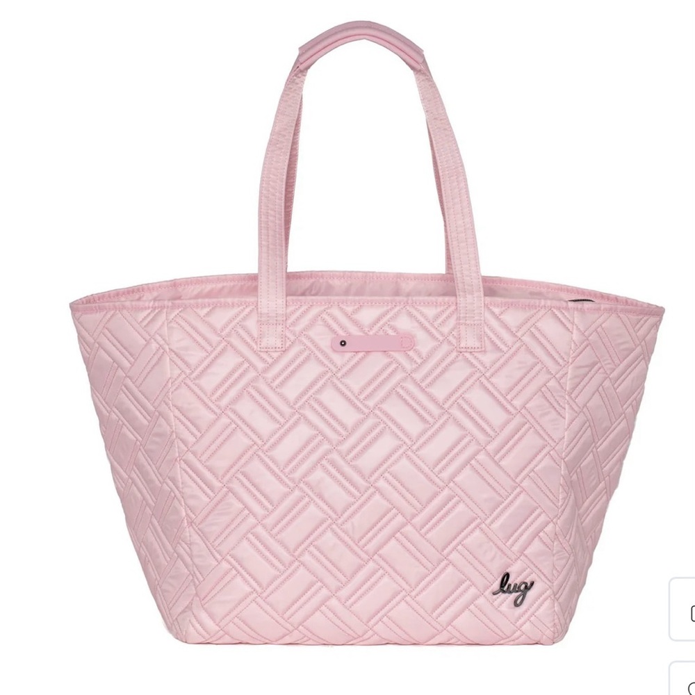 Lug Avion 2 “Bubblegum Pink” Quilted Tote Bag. NWT